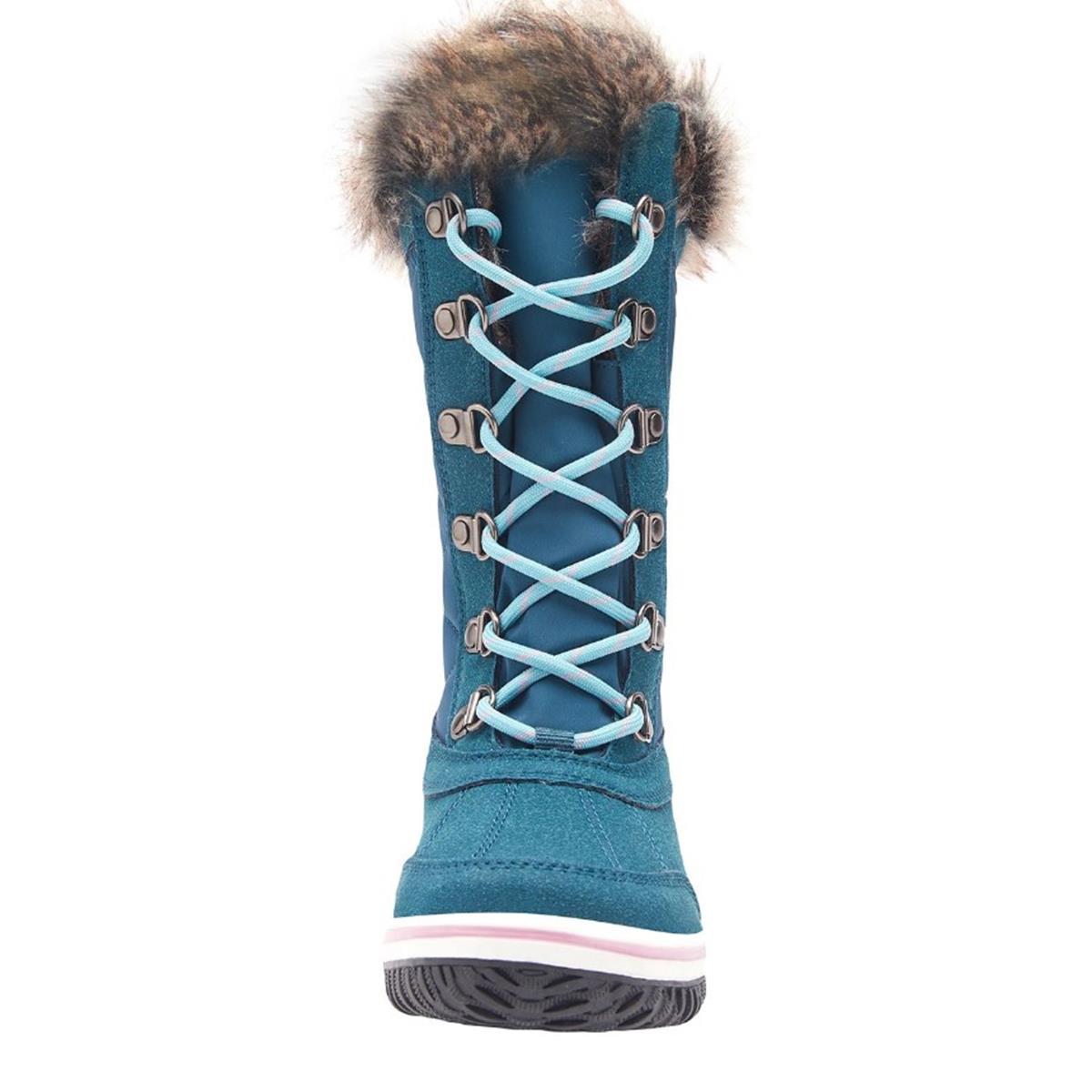 Trollkids Girls Holmenkollen Snow Boots teal/aqua Kinder