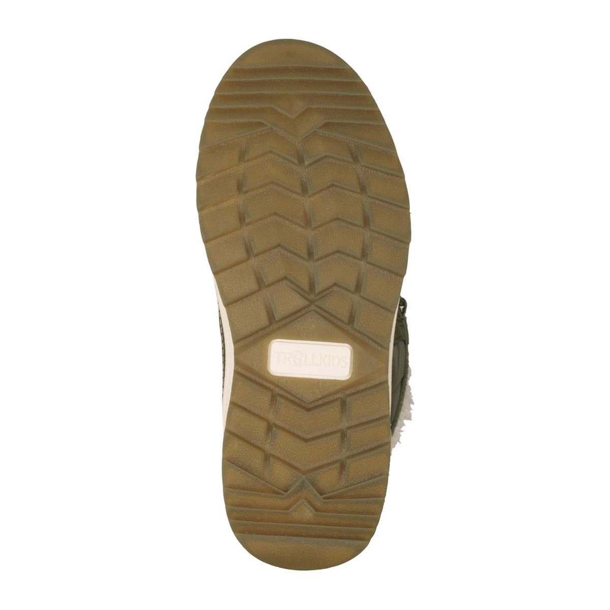 Trollkids Girls Arendal Winter Boots PRO olive Kinder