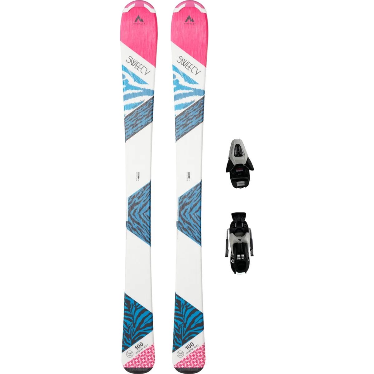 McKinley Kinder Ski Set Sweety pink white inklusive Bindung (geschraubt 2025 2026