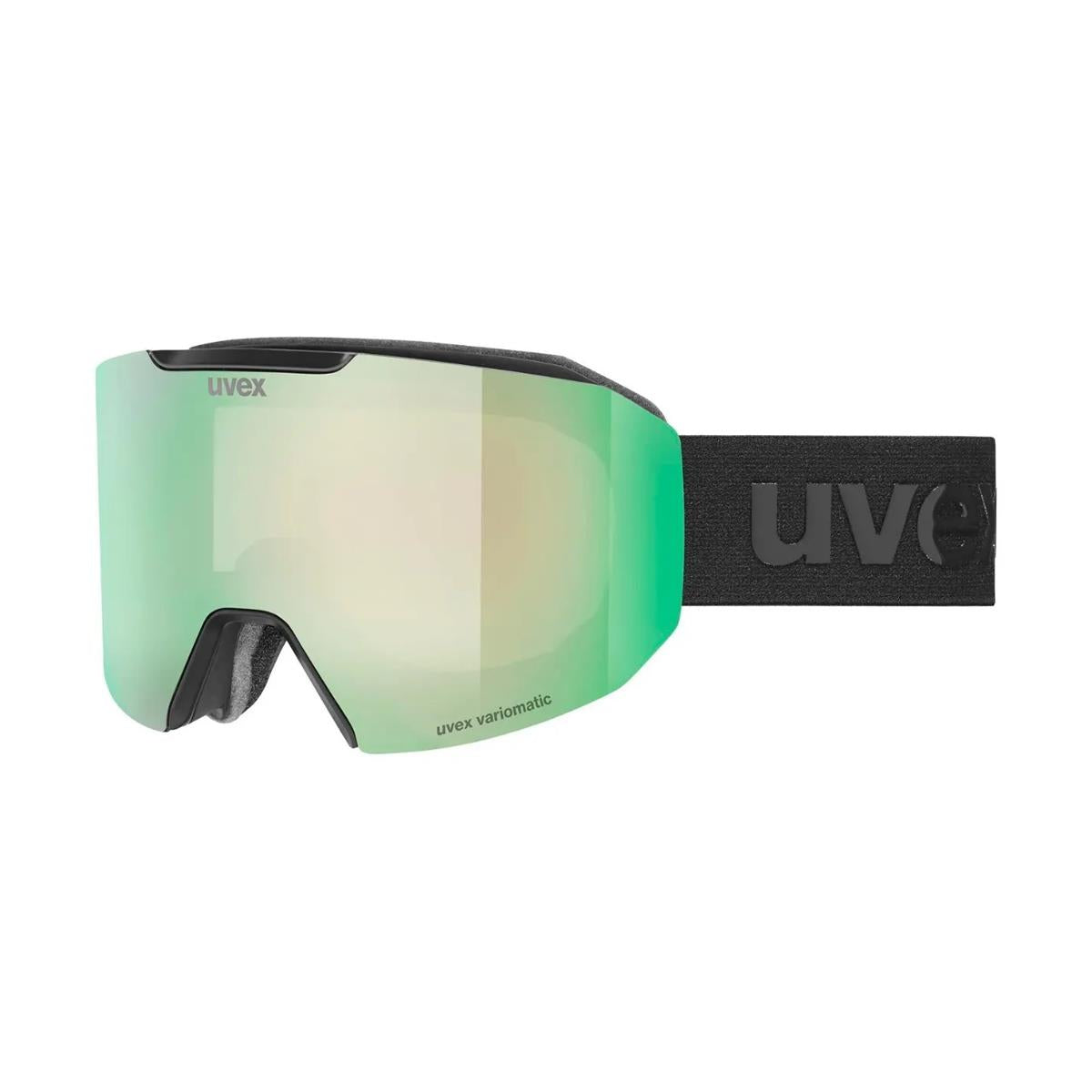 evidnt ATTRACT small V - black matt/vario green mirror/schwarz
