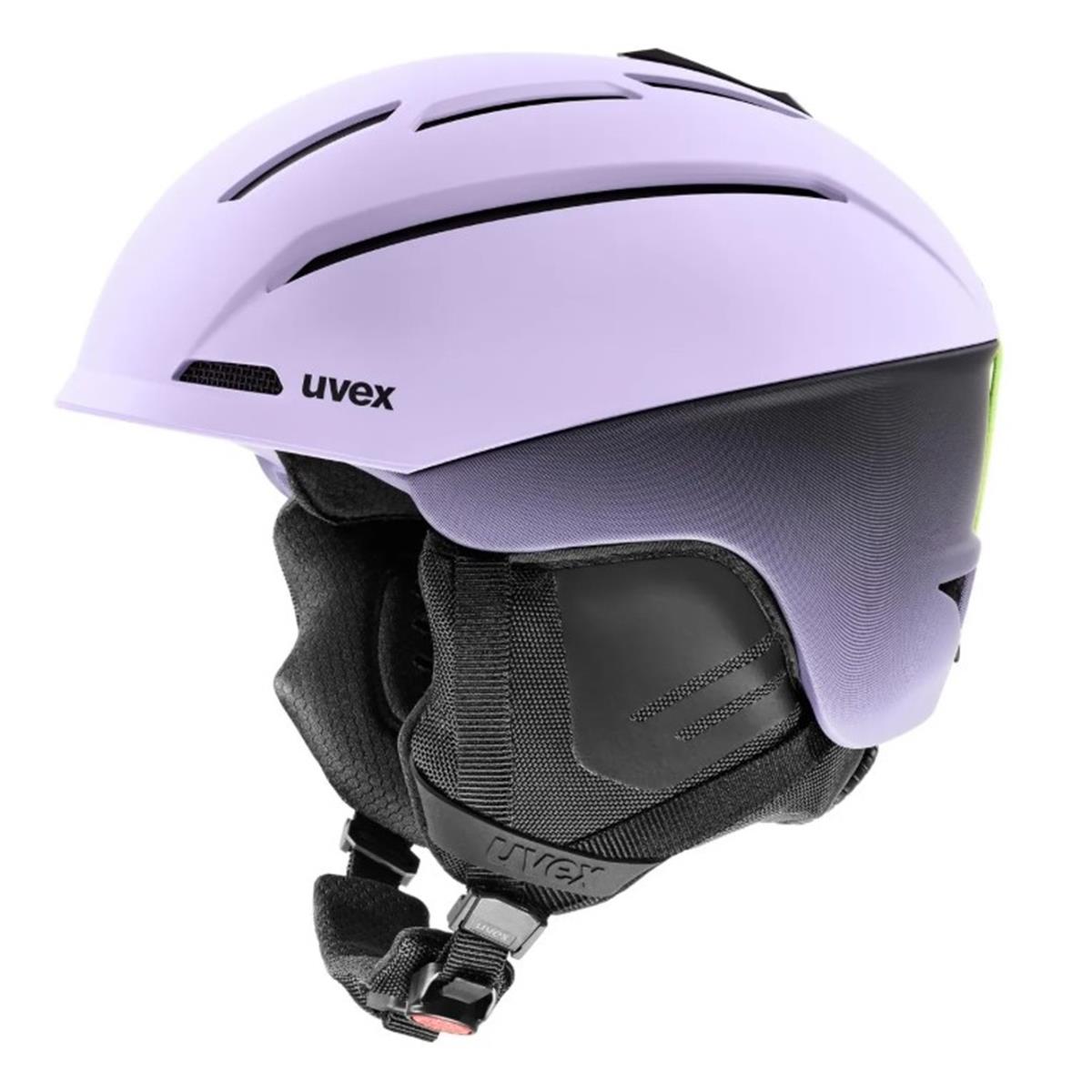 Uvex Gravitate Skihelm - Cool lavender-grad black matt