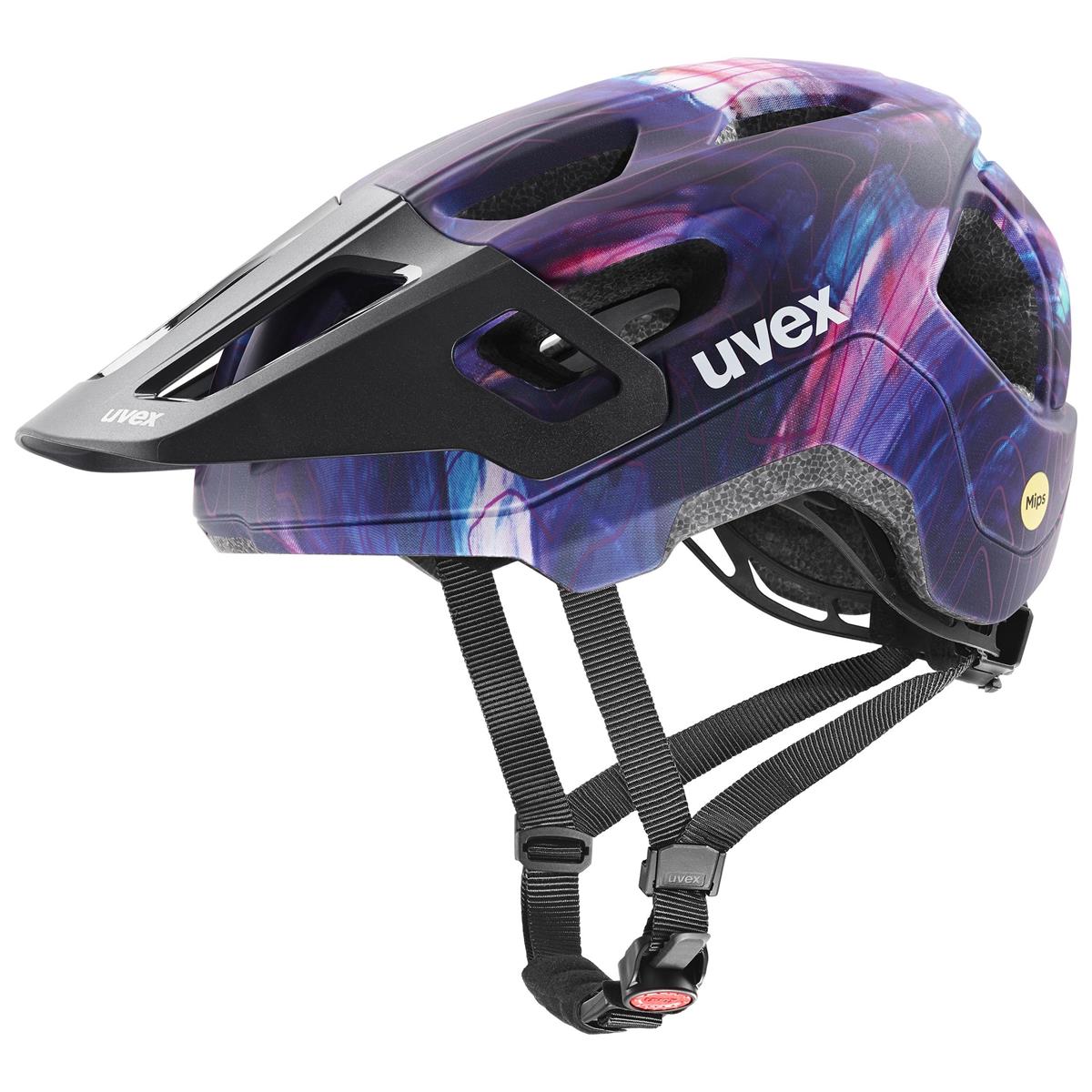 Uvex React jr. Mips - Pink Altimeter Matt