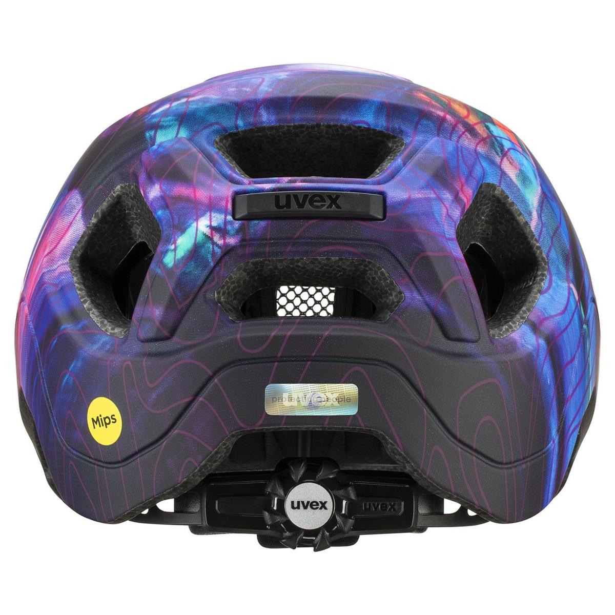 Uvex React jr. Mips - Pink Altimeter Matt