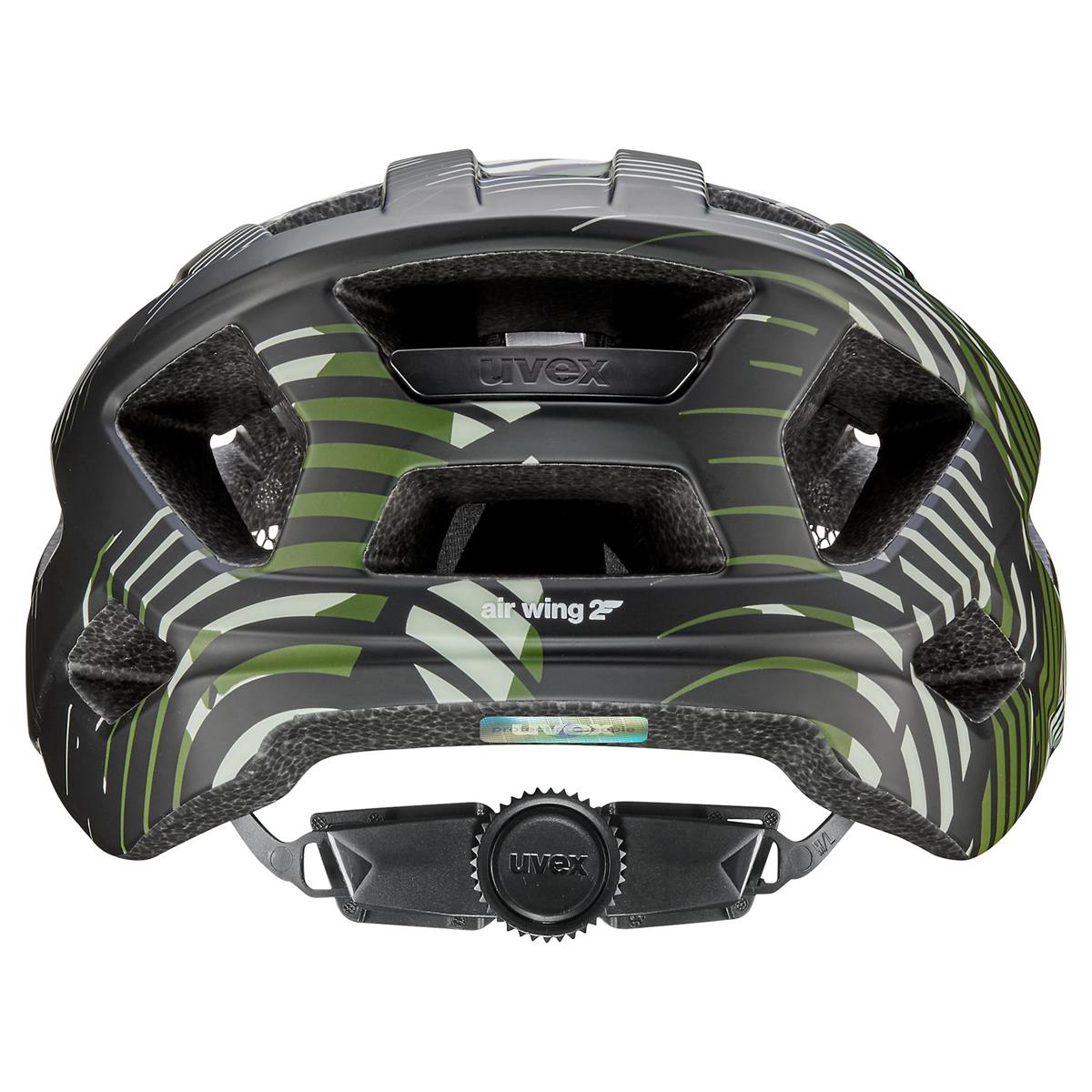 Uvex Air Wing 2 CC - Dark Olive/Black Matt
