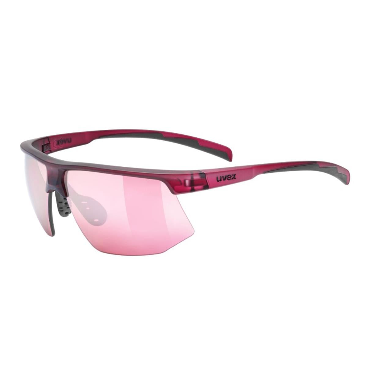 UVEX aerios cranberry matt/ mir. rose