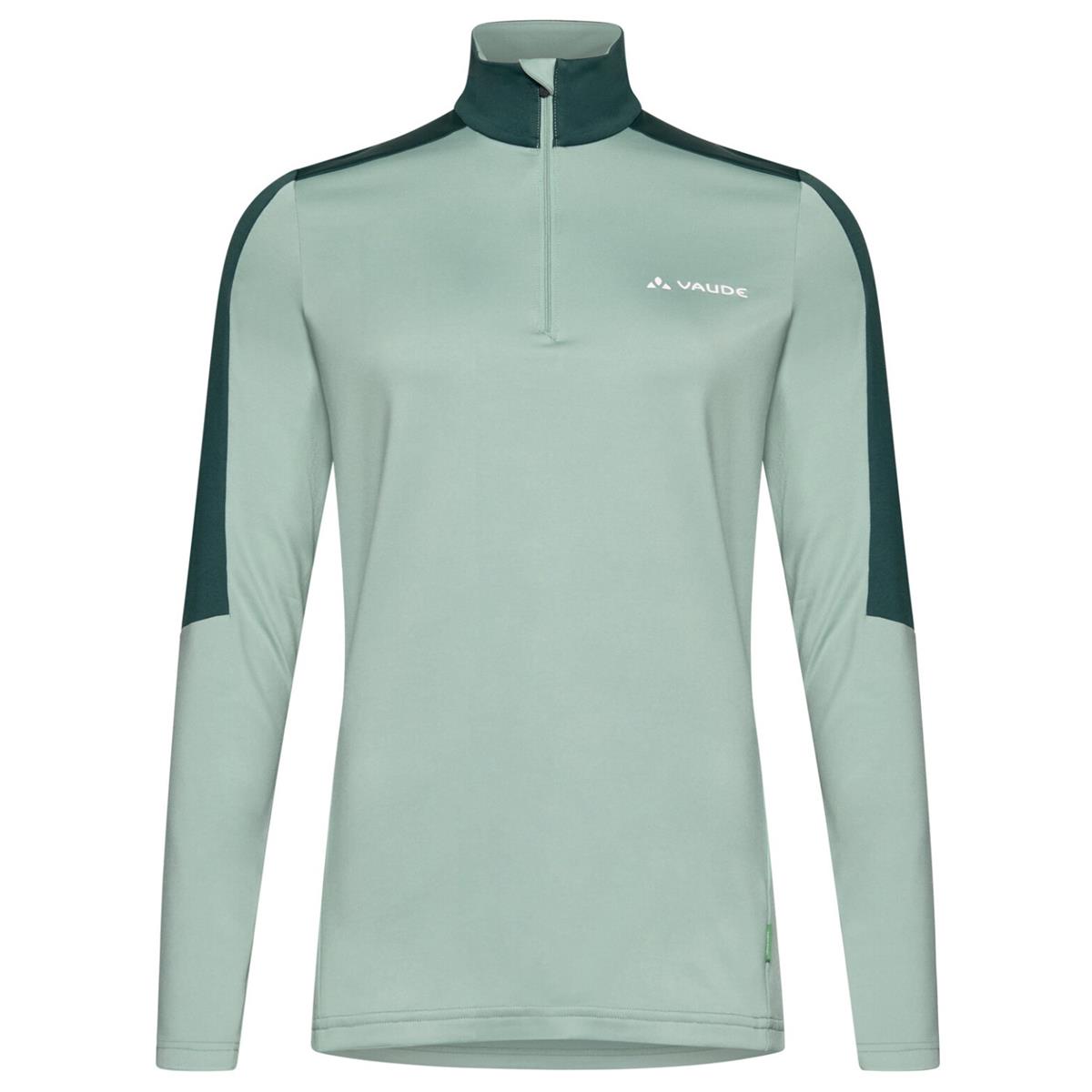 Vaude Livigno Halfzip II Fleece-Pullover dusty fern Damen
