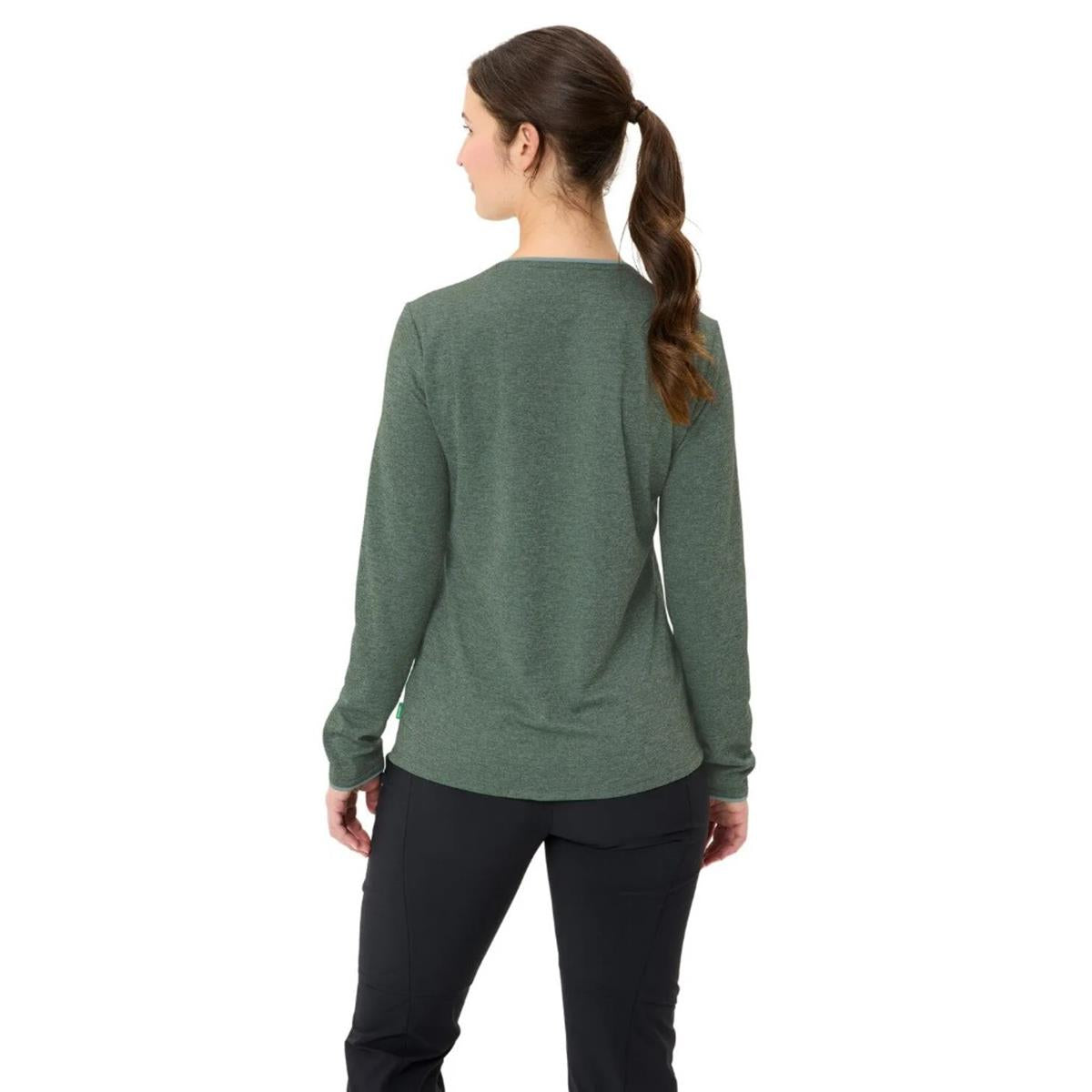 VAUDE Essential Langarm T-Shirt agave Damen