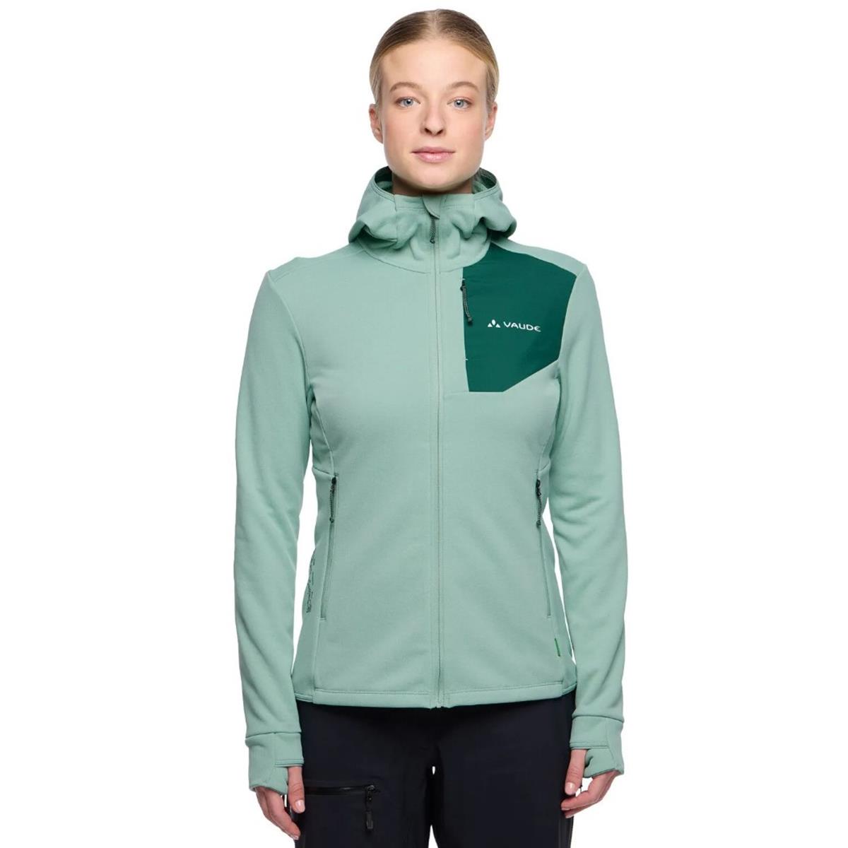 Vaude Monviso III Fleece Jacke dusty fern Damen
