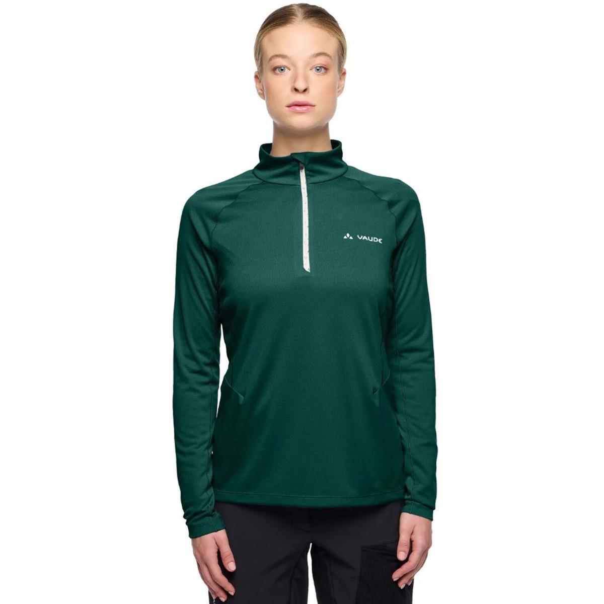 Vaude Larice II Langarmshirt deep pond Damen