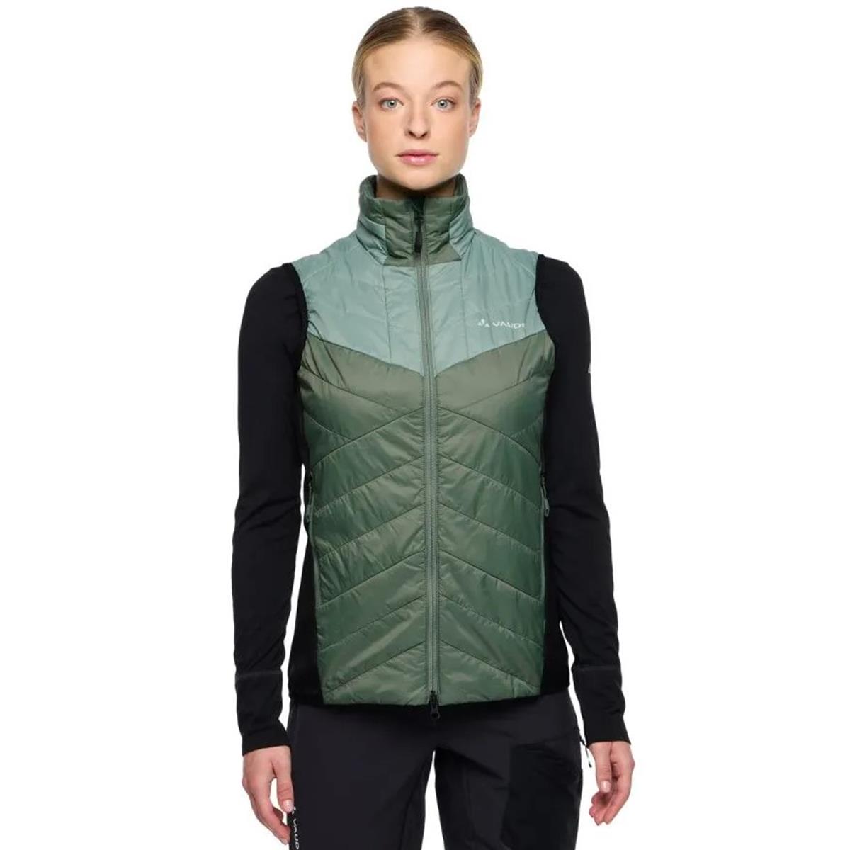 Vaude Sesvenna Isolierende dusty fern Weste Damen