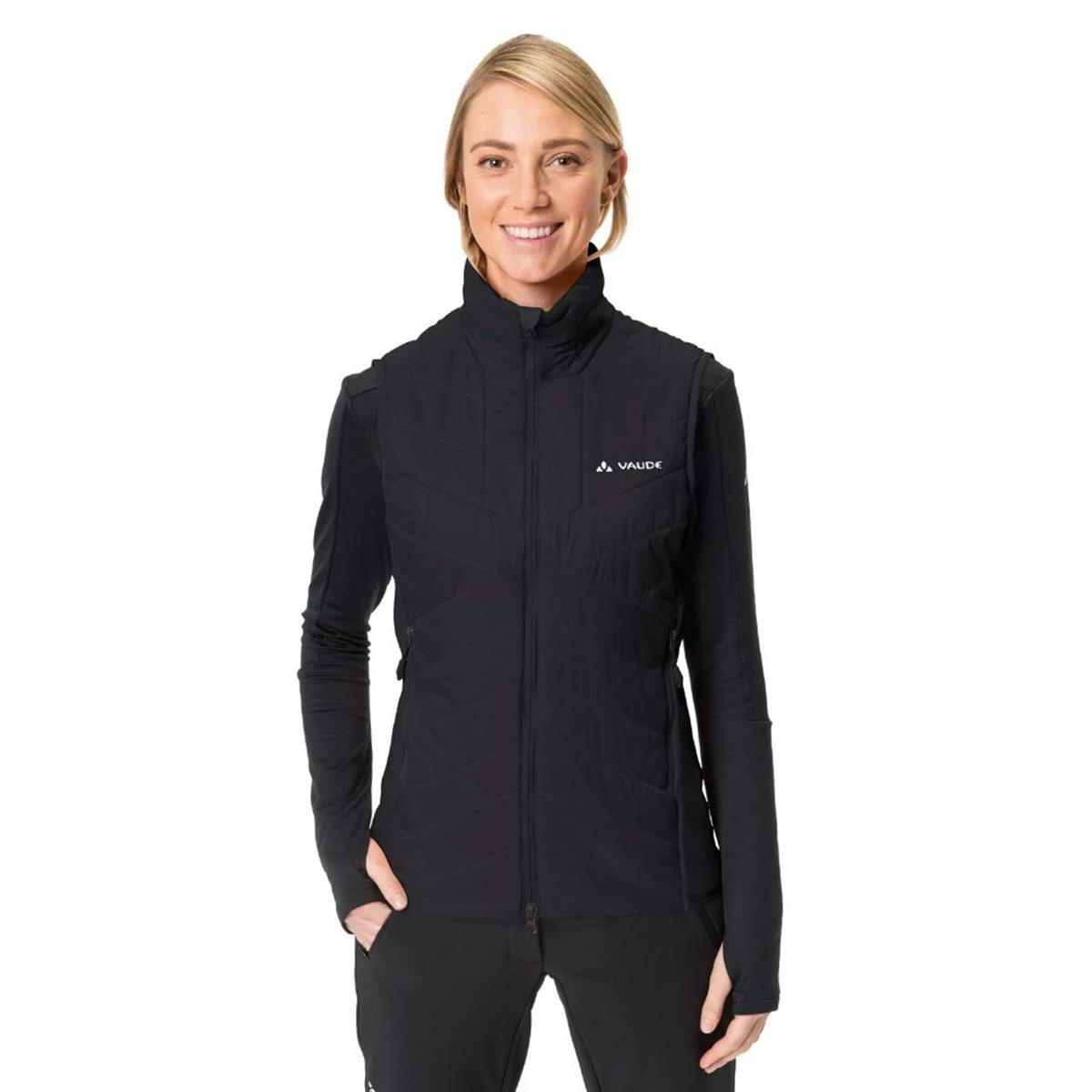 Vaude - Sesvenna Isolierende Weste Damen - black/black