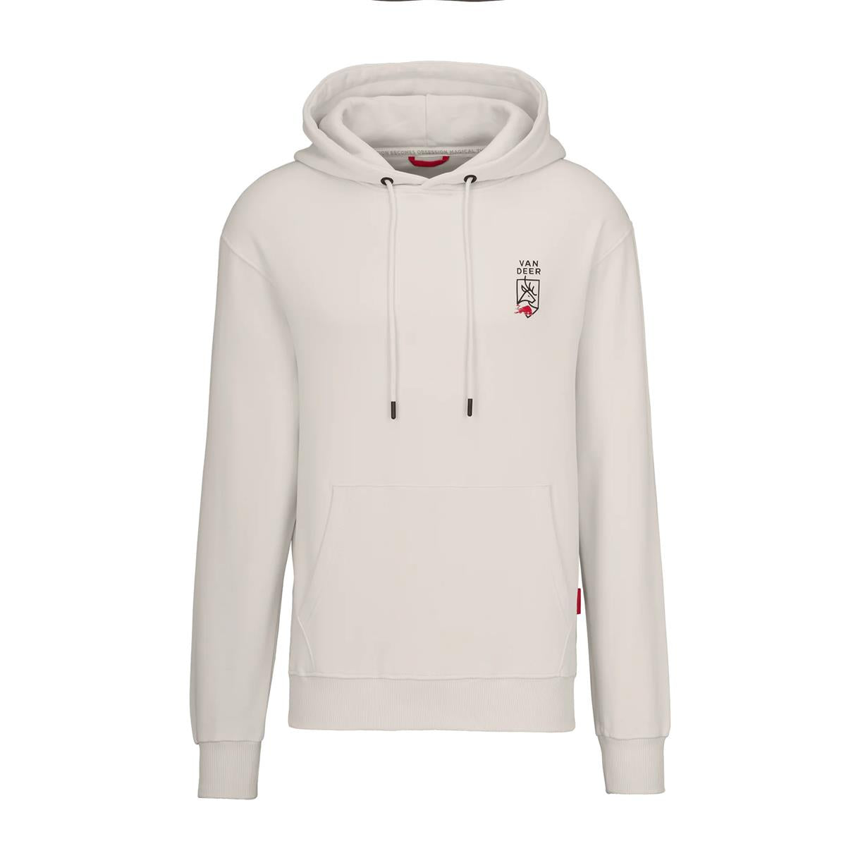VAN DEER ESSENTIAL HOODIE - off white