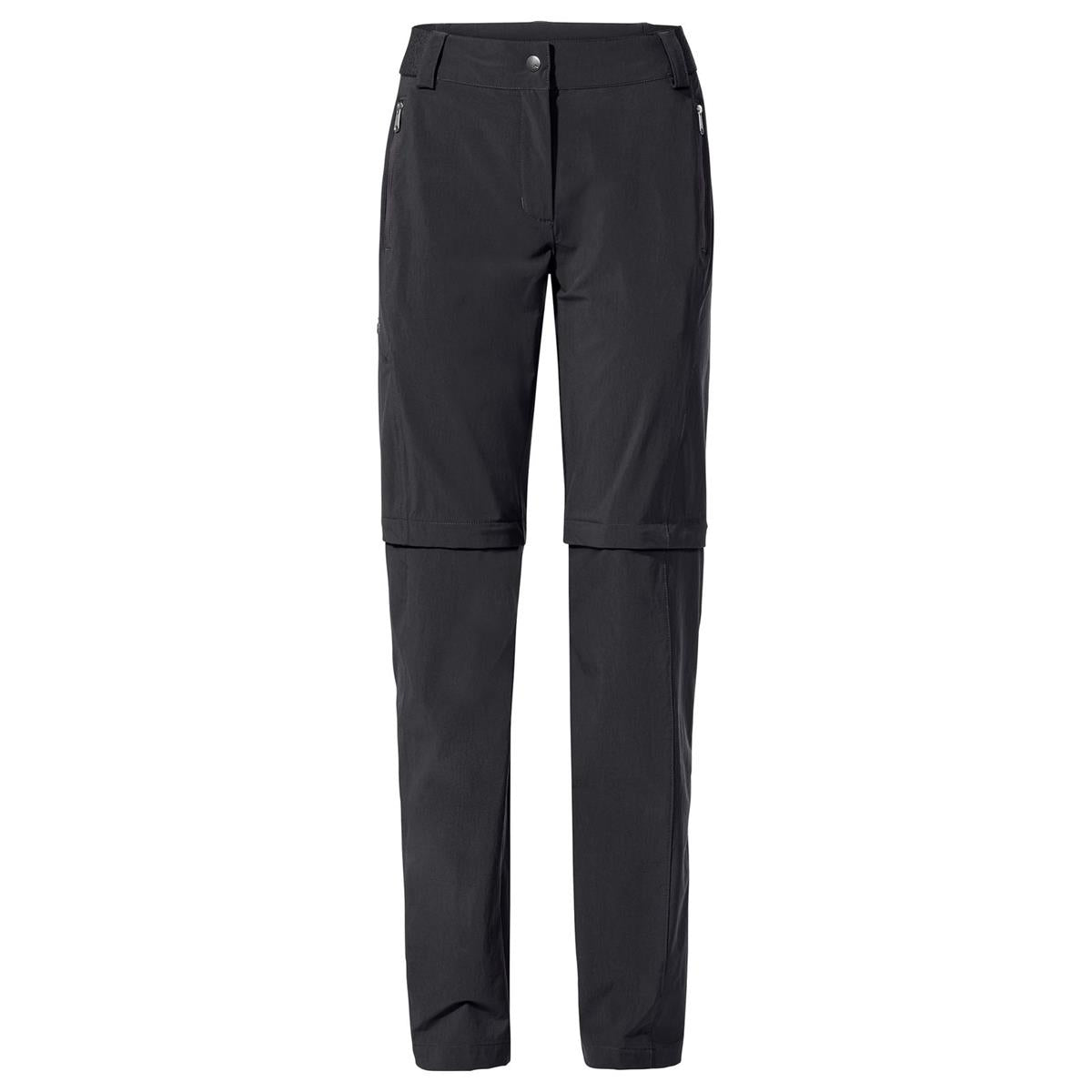 Vaude Farley Stretch ZO T-Zip II reg black Damen Trekkinghose