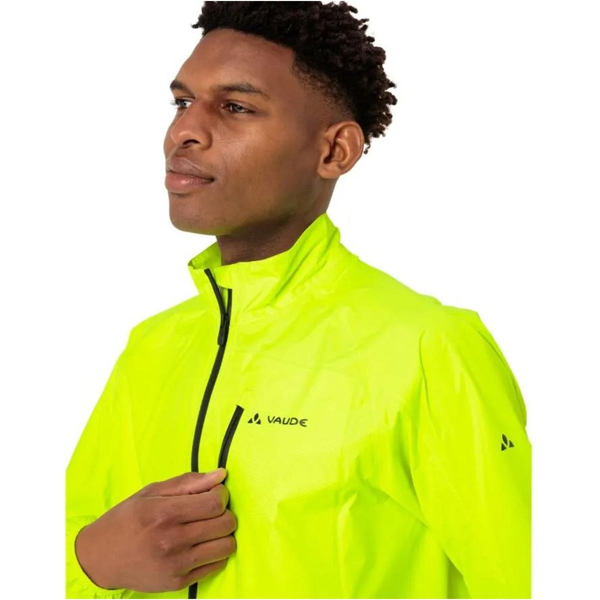 Vaude Me Drop Jacket III neon yellow Rad Regenjacke
