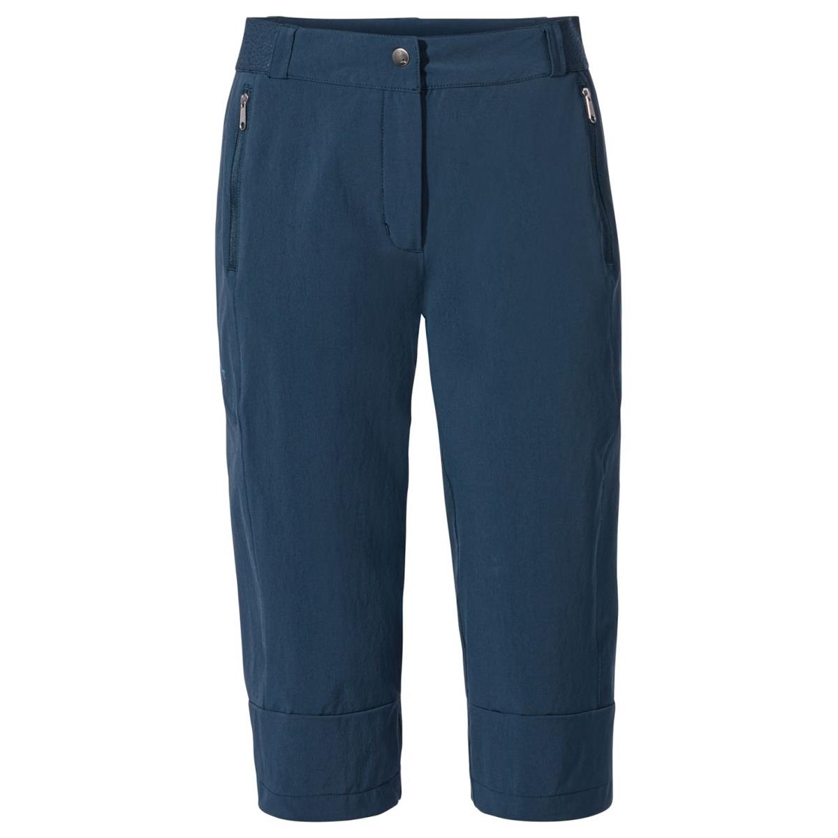 Vaude Farley Stretch Capri Hose III black Damen