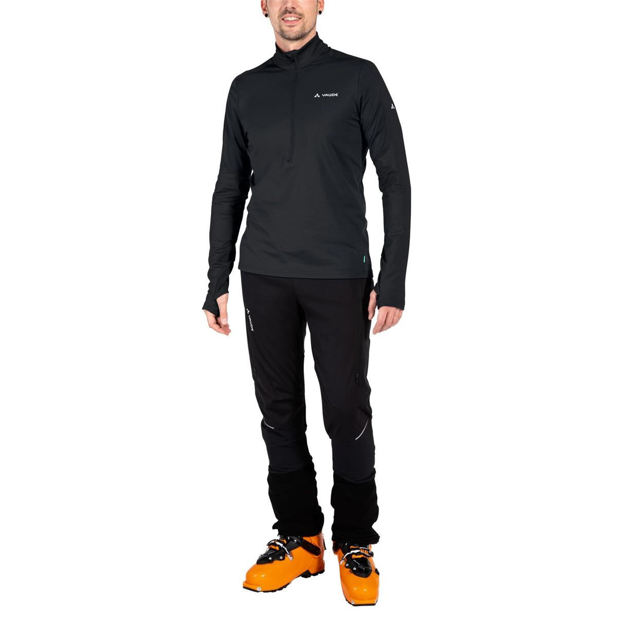 Vaude Men's Livigno Halfzip II black