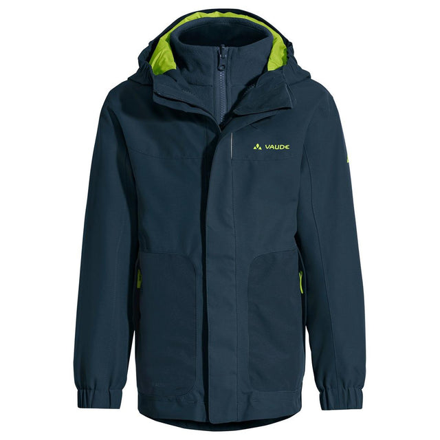 VAUDE Kids Campfire 3in1 Jacket IV dark sea/green