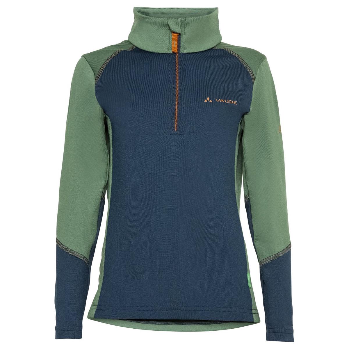 VAUDE Kids Livigno Halfzip woodland