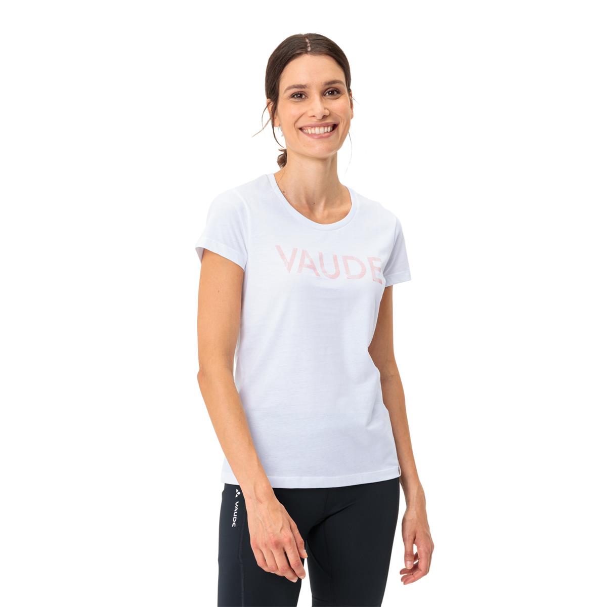 Vaude Women's Graphic Shirt white/soft rose