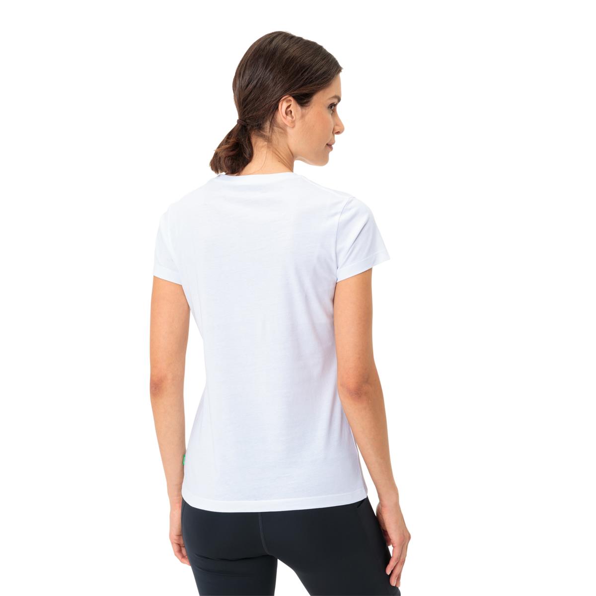 Vaude Women's Graphic Shirt white/soft rose