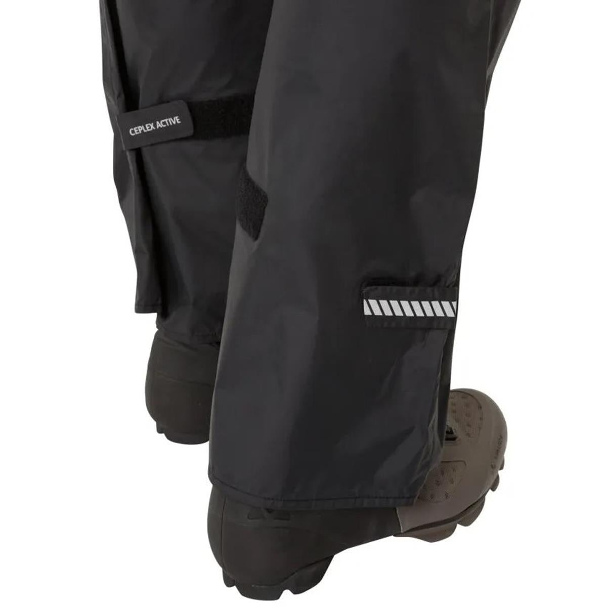 Vaude - Drop II Regenhose Herren - black/black