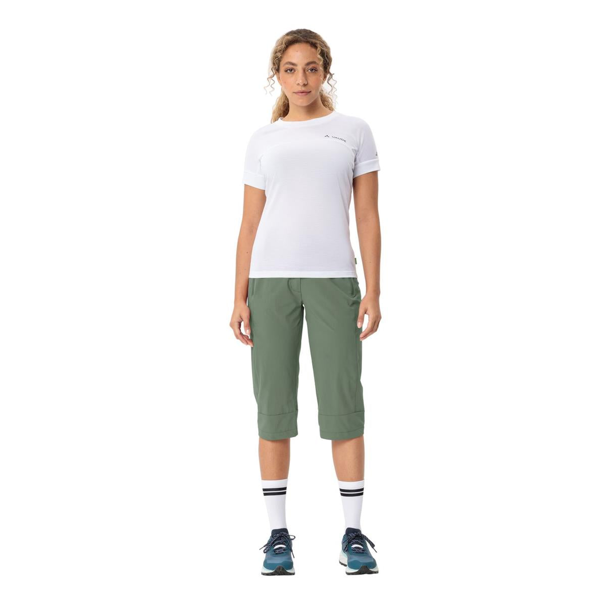 VAUDE - Farley Stretch Capri Hose III Damen - Agave