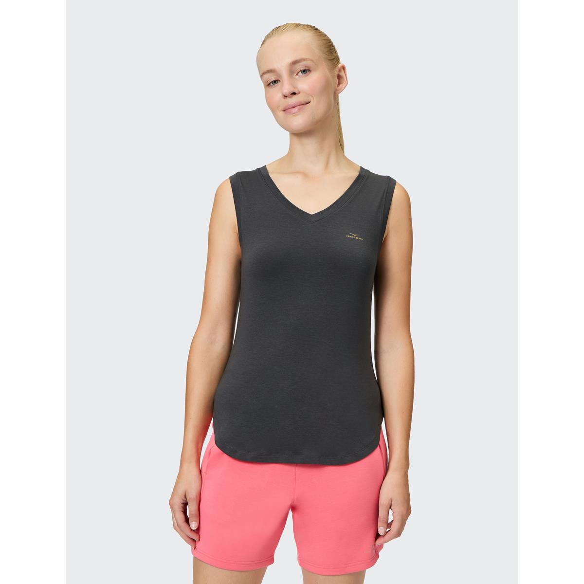 Venice Beach Lally T-Shirt Damen Anthracite