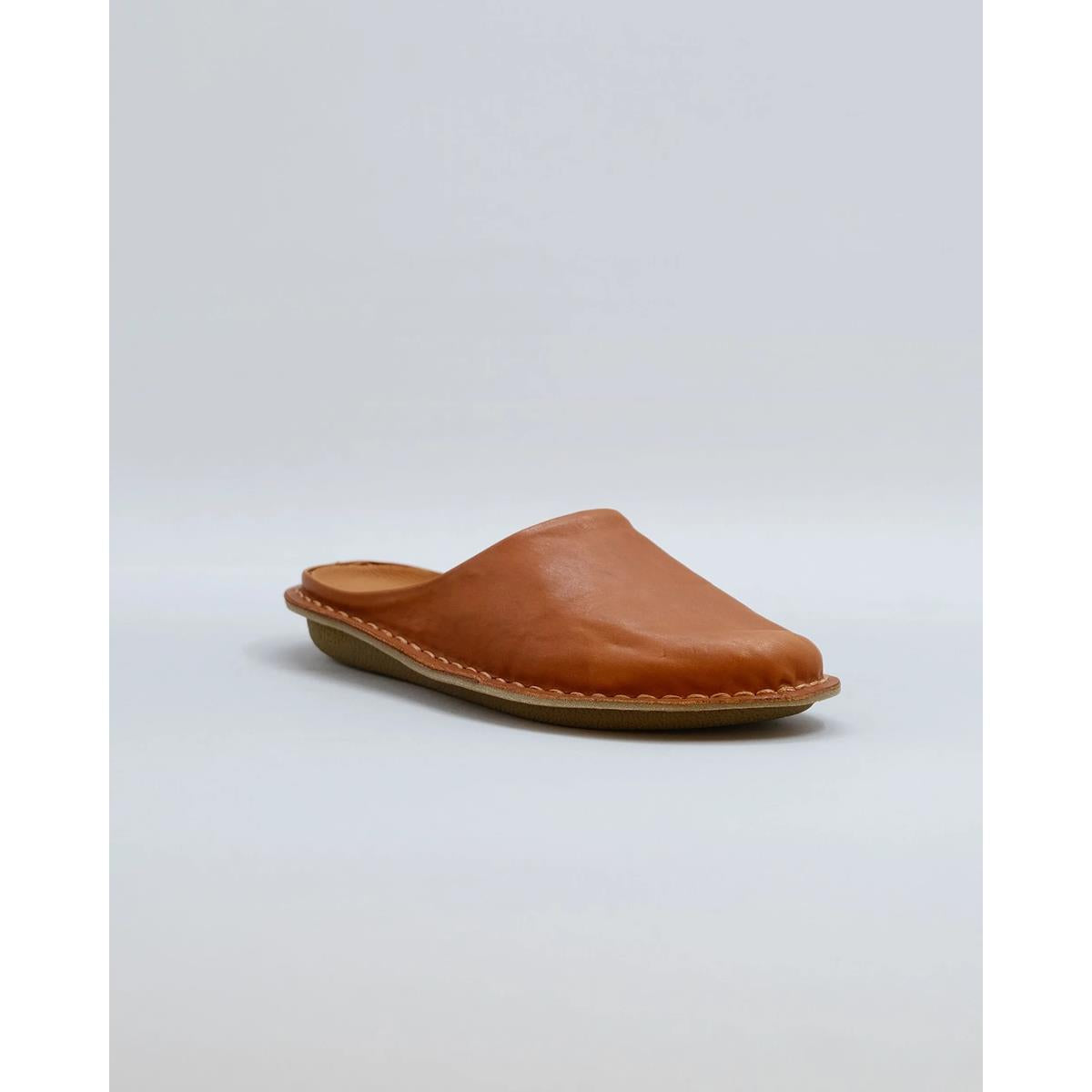 VIBAe Roma Leather Unisex Cognac Brown