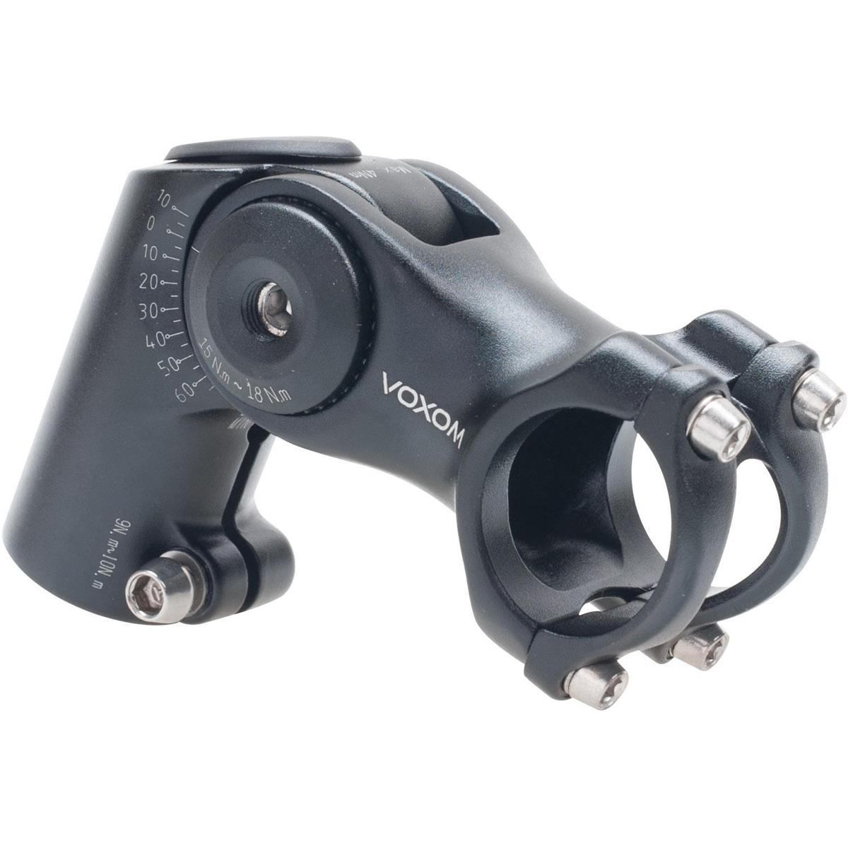 Voxom Vorbau Vb3 31,8mm / 80mm höhenverstellbar schwarz