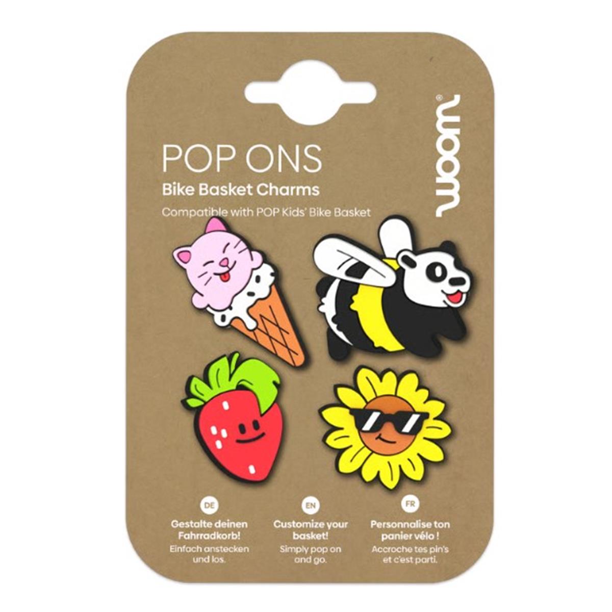 Woom Pop ONs Fahrradkorb-Anstecker - summer vibe