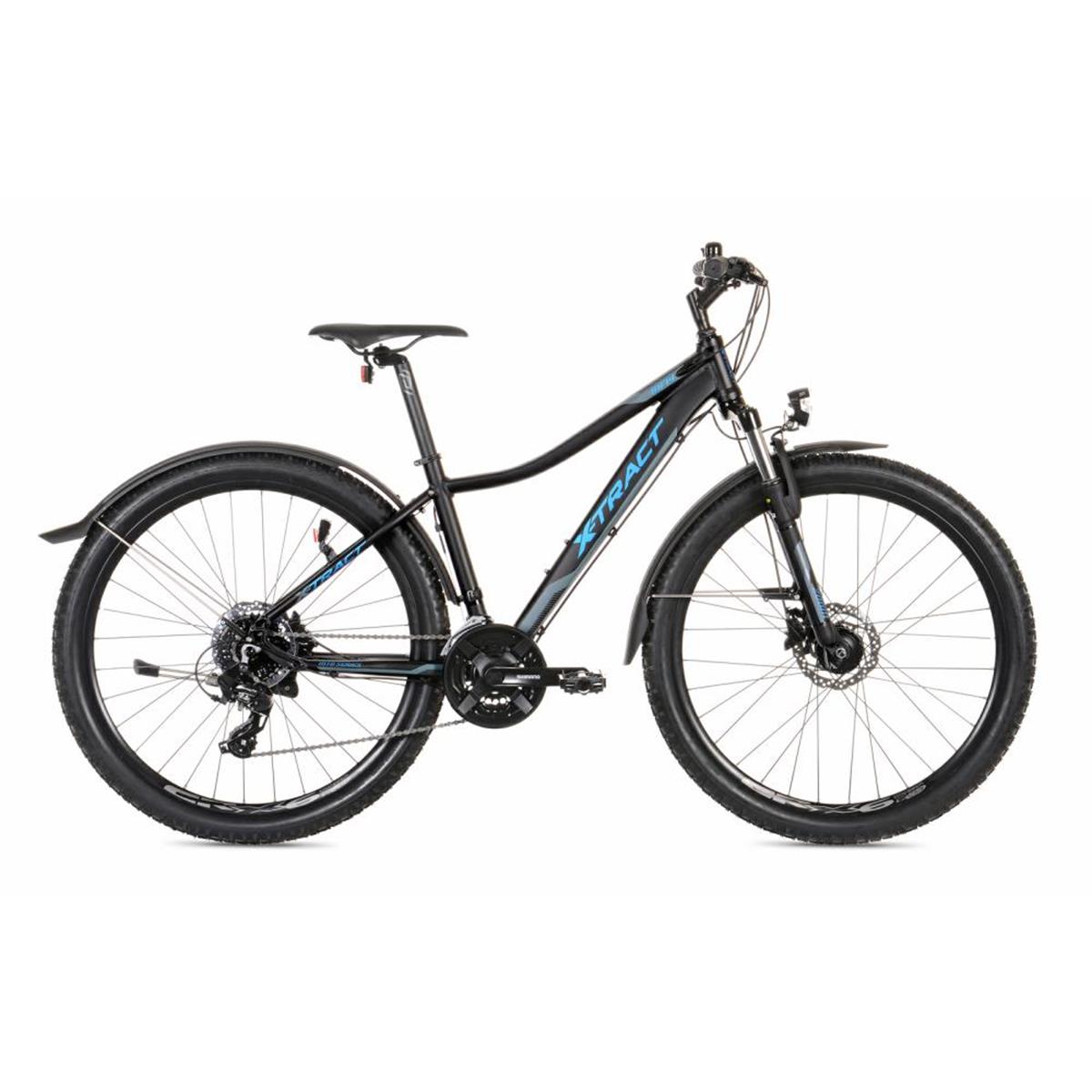 X-Tract 6874 SUV schwarz matt Dekor blau/grau