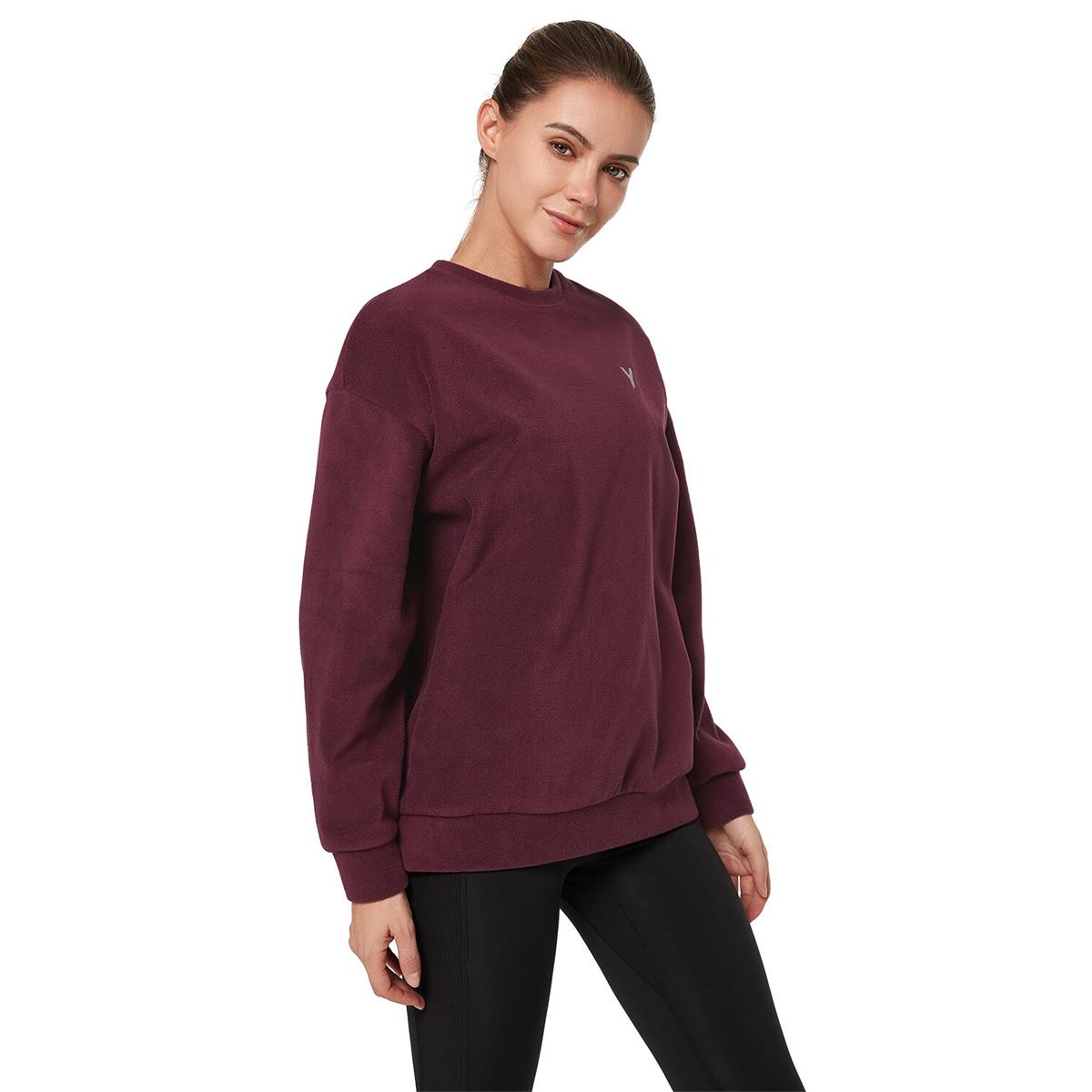 Yvette Damen Pullover Kate Wine