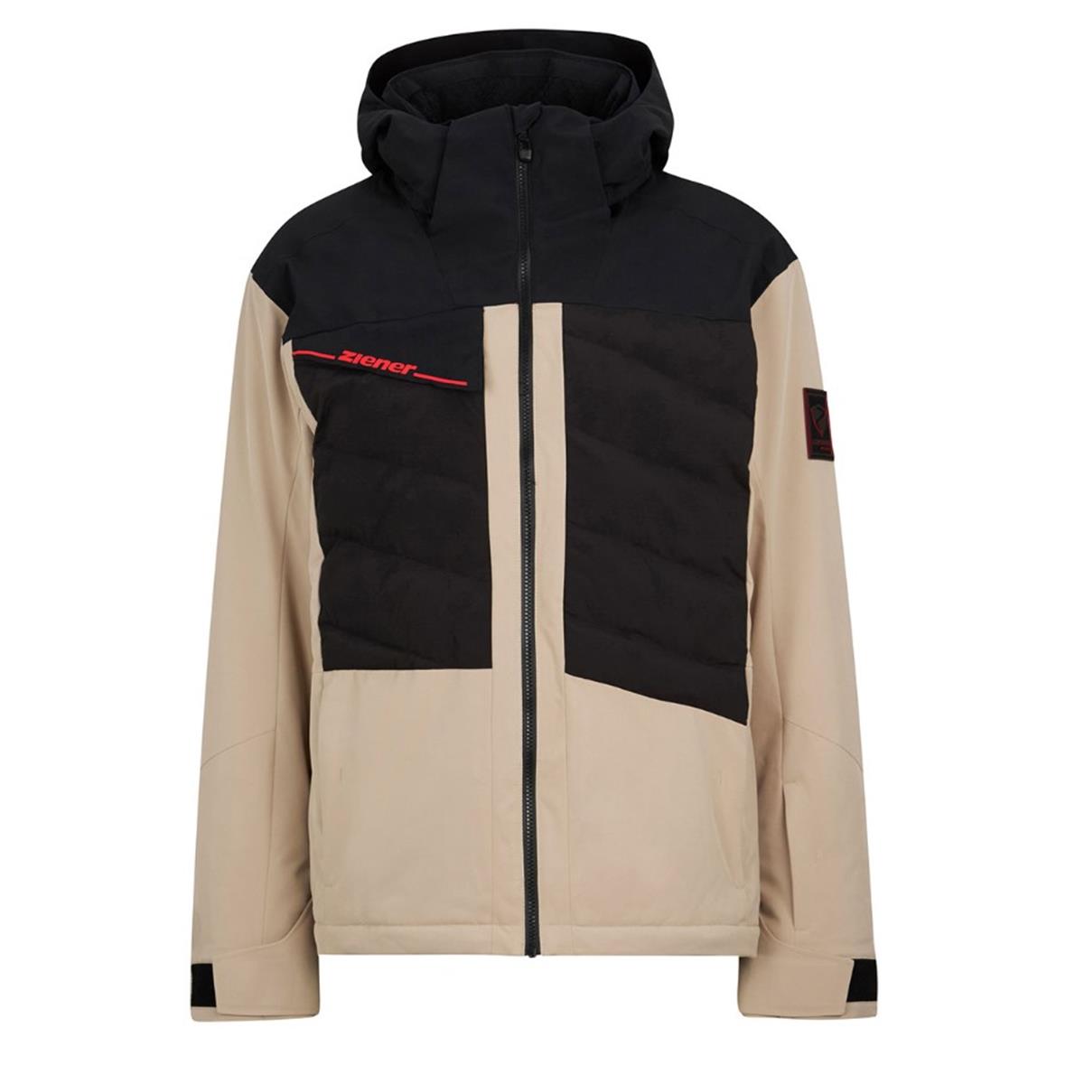 Ziener Tidal-Z Jacket man sandstone Herren Skijacke