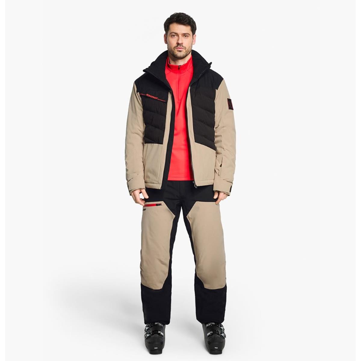 Ziener Tidal-Z Jacket man sandstone Herren Skijacke