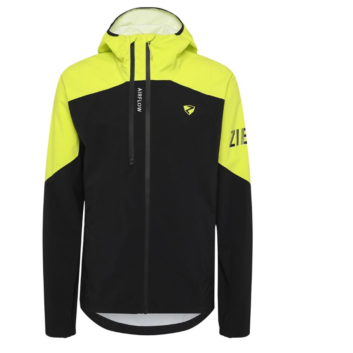 Ziener Nemil-Z Jacket Man black bitter lemon Herren Radjacke