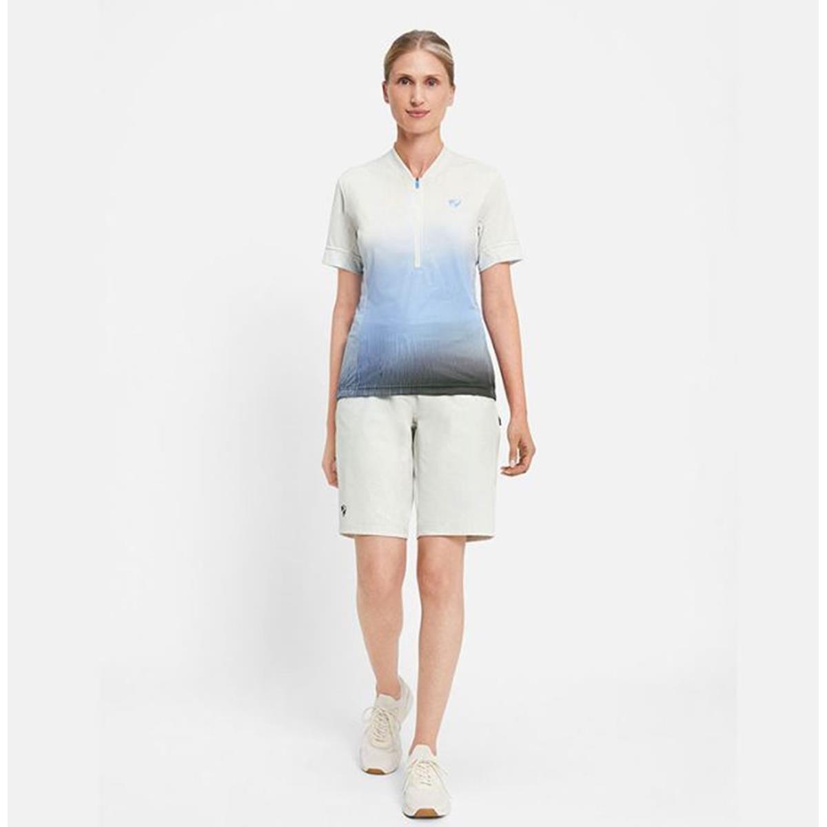 Ziener Nelenia lady dreamy sky white fog Damen Radtrikot