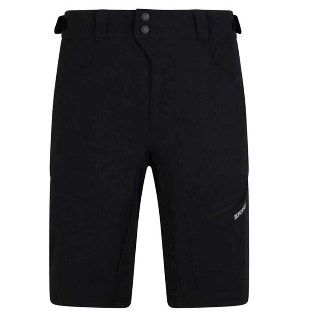 Ziener Nelat shorts man black Herren Radhose