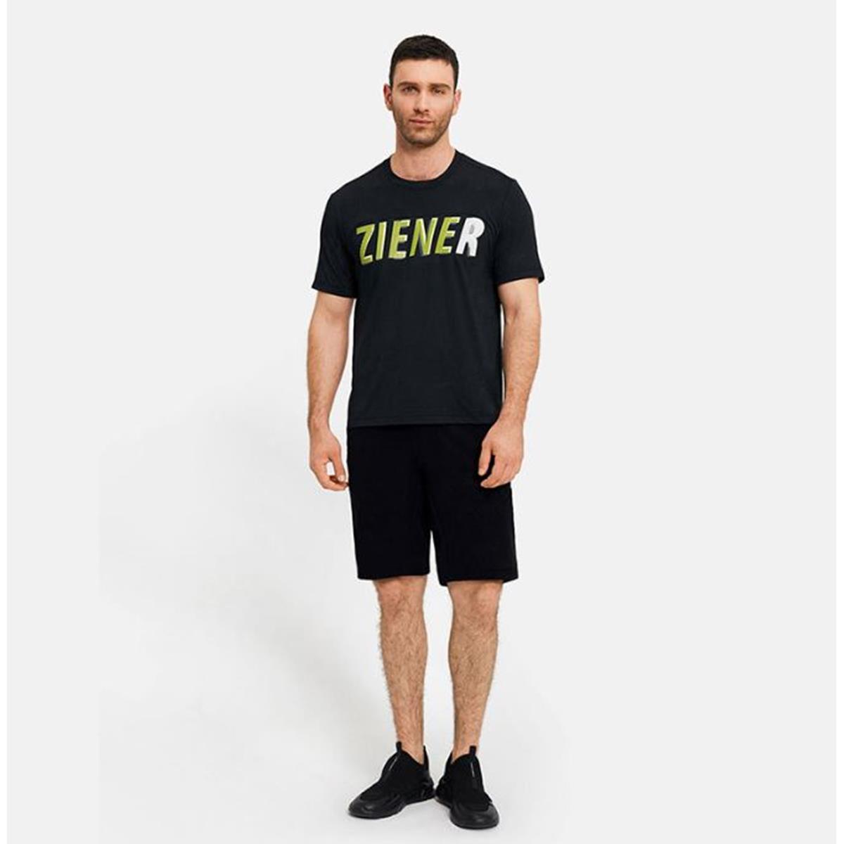 Ziener Nelat shorts man black Herren Radhose