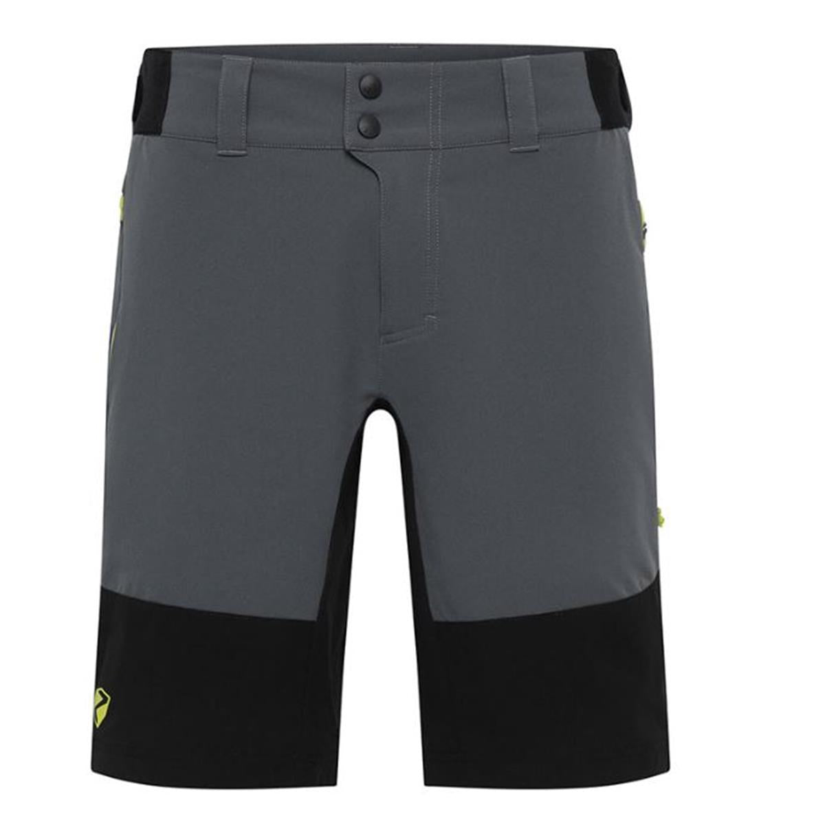 Ziener Niando X-Funktion shorts man grey Herren Radhose