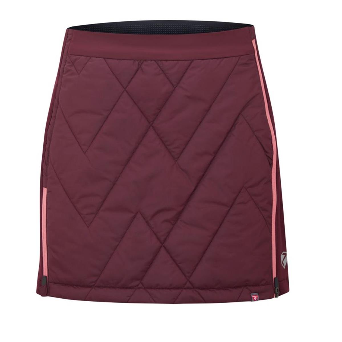 Ziener Nima Lady skirt active velvet red Damen Rock