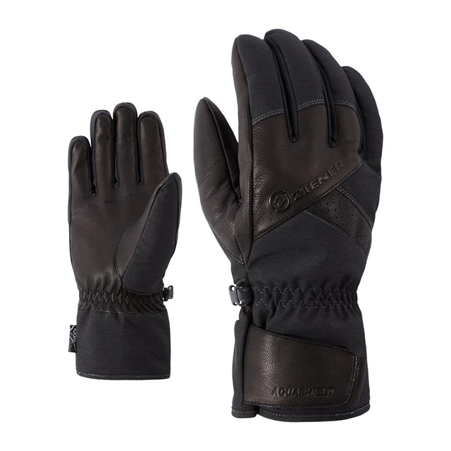 Ziener Getter AS AW Glove Ski Alpine grey iron tec