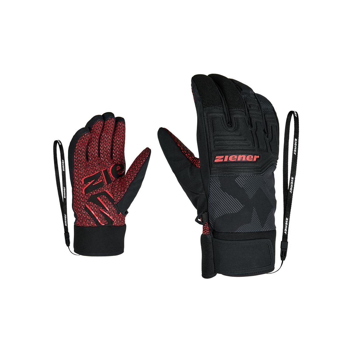 Ziener Garim AS Glove Ski Alpine gray ink camo