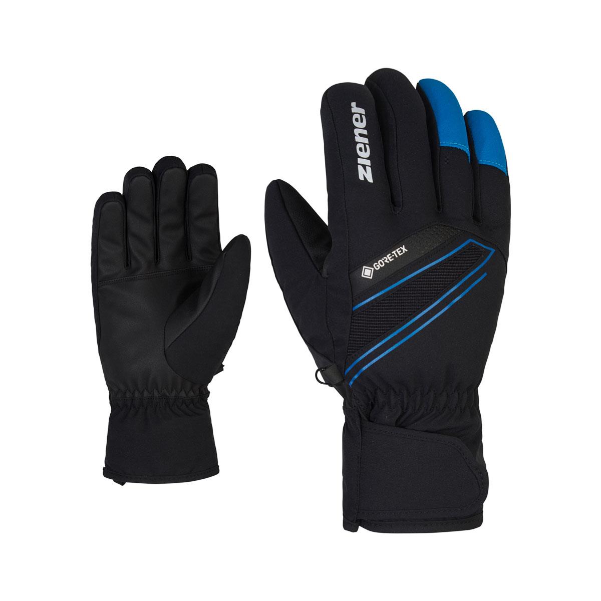 Ziener GUNAR GTX glove ski alpine - black.persian blue
