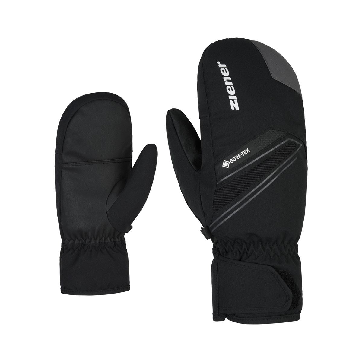 Ziener GUNARO GTX MITTEN glove ski alpine - black.magnet