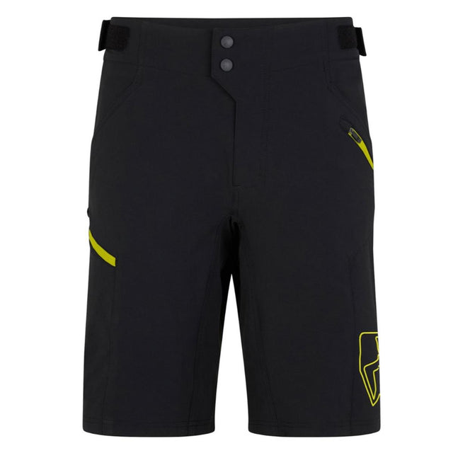 Ziener NONUS X-Function shorts man Black bitter lemon Herren