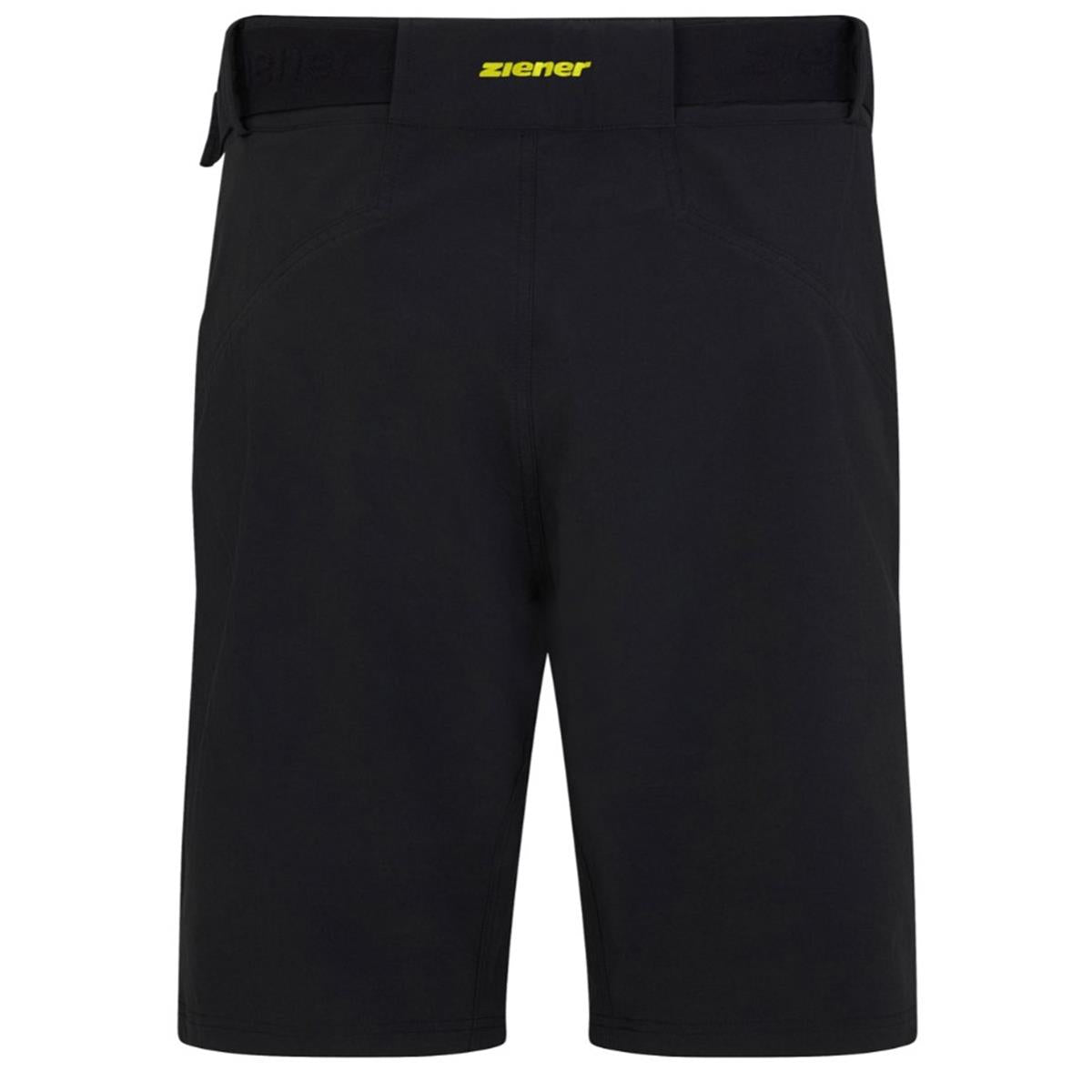Ziener NONUS X-Function shorts man Black bitter lemon Herren