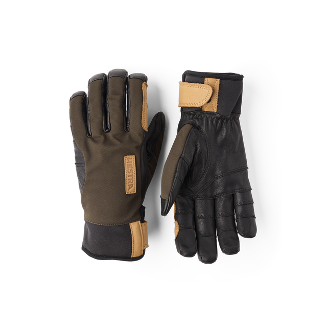 Hestra Ergo Grip Active Wool Terry - 5 finger dark forest