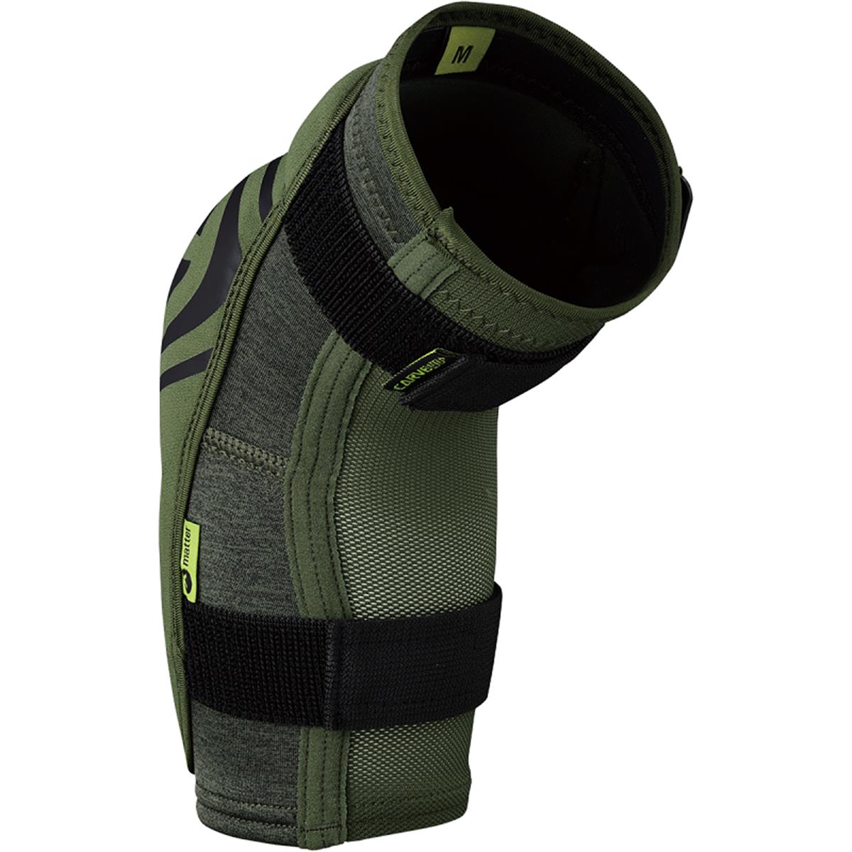 IXS Carve EVO+ Ellbogenschoner Kinder olive