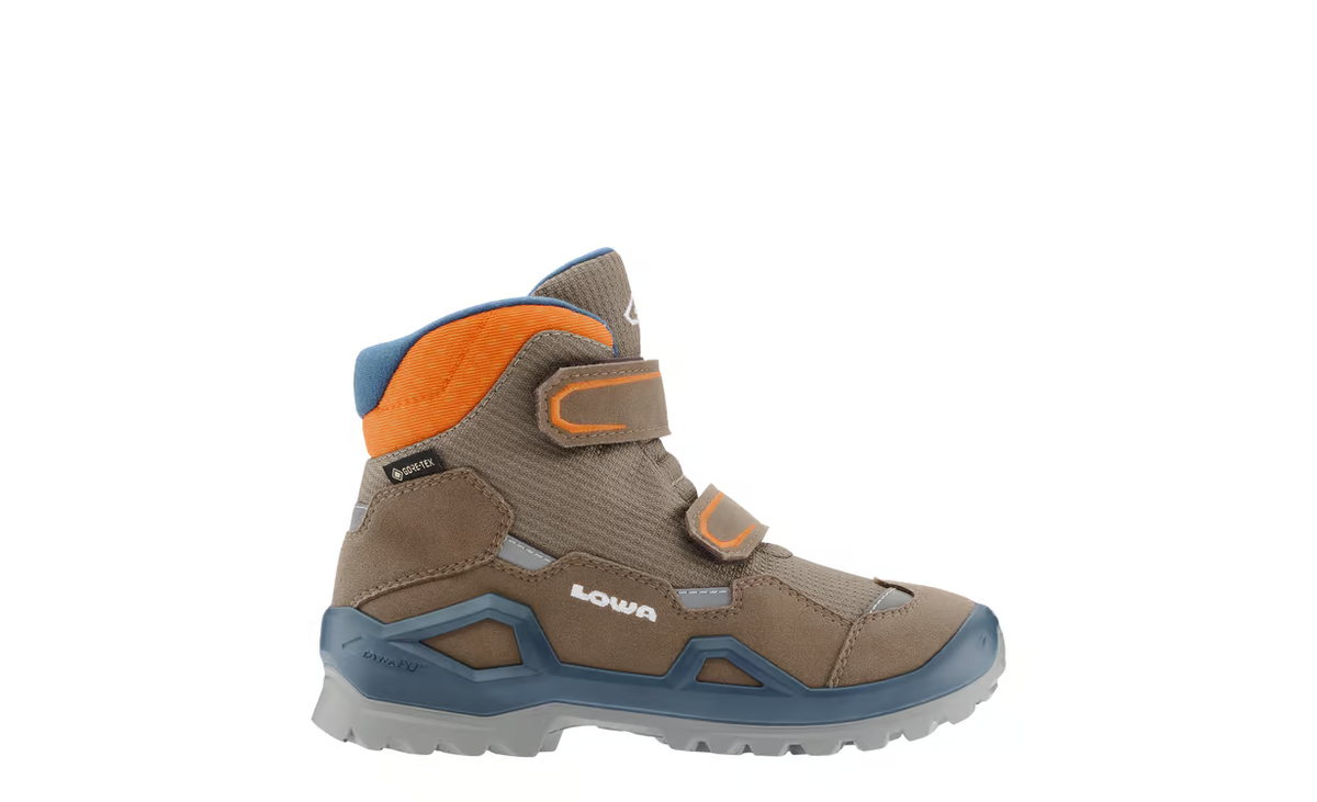 Lowa Milo Evo GTX Mid Jr Braun/Orange