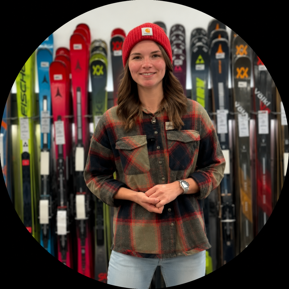 Sport Schindele ski expert in the Ronsberg store